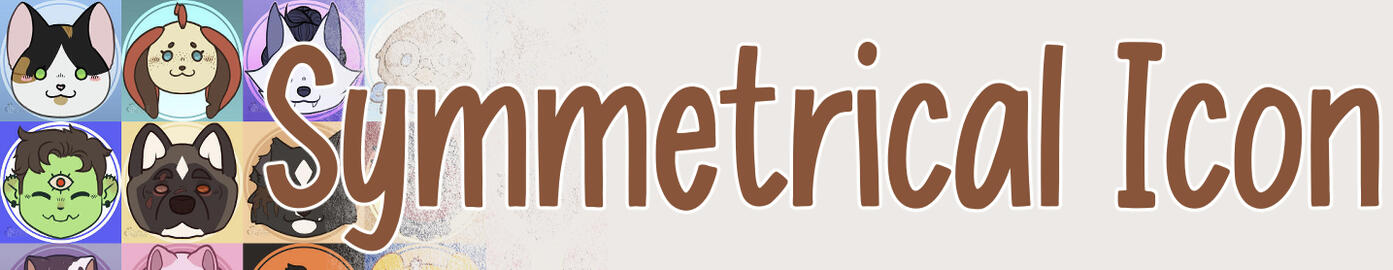 symmetrical icon symmetrical icon