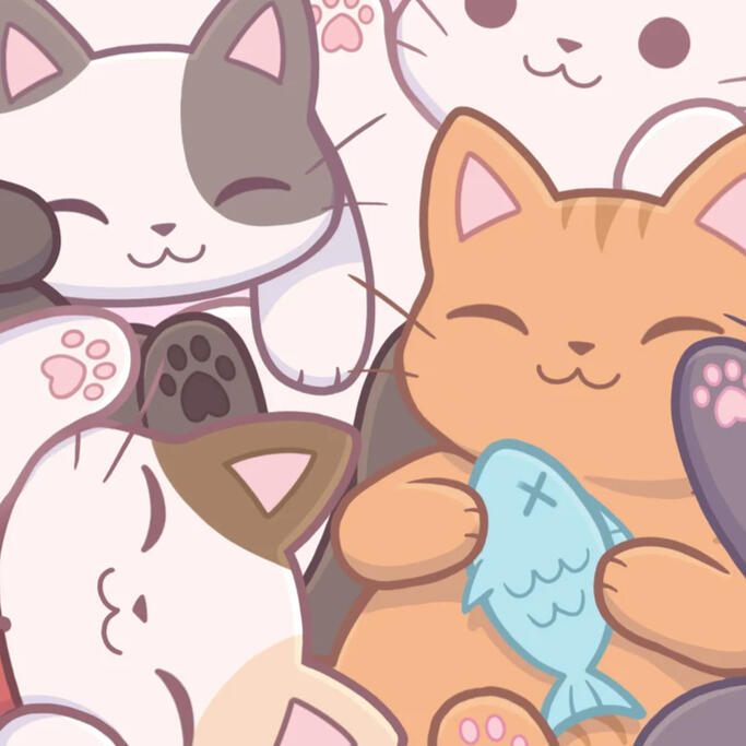 Falling Cats Stinger Transition